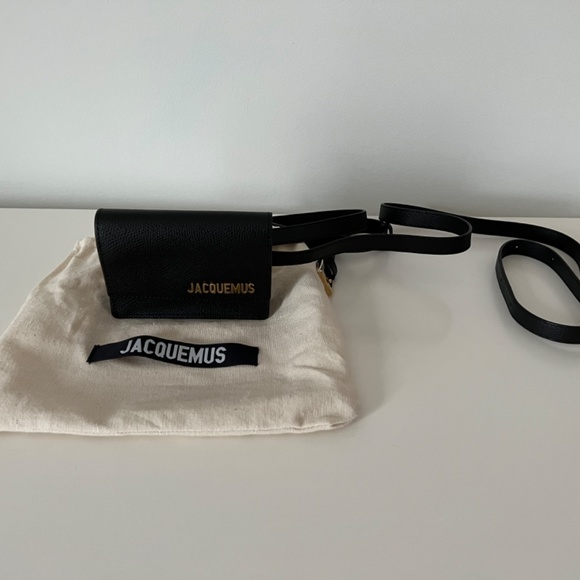JACQUEMUS Black La Ceinture Bello Belt Bag - Picture 9 of 13